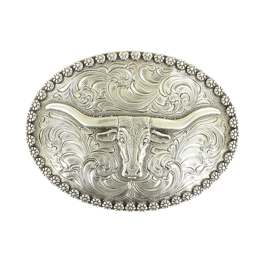 Nocona Men's Longhorn Oval Buckle