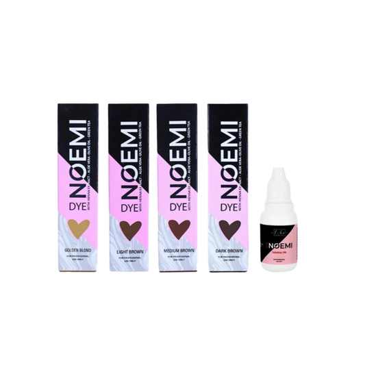 Noemi - Hybrid Dye Starter Kit (4 Best Seller Shades + Developer)