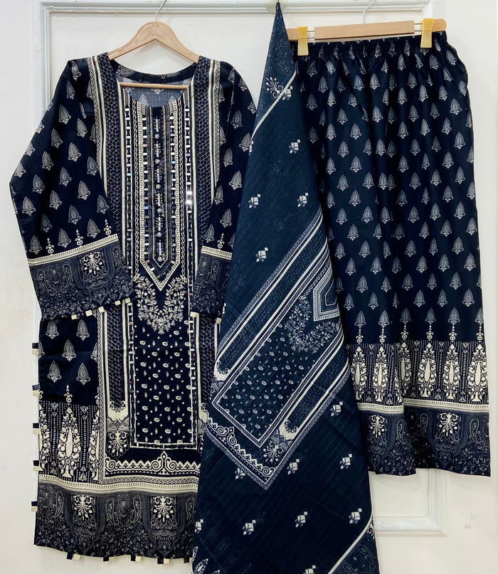 Noor-e-Aaina | 3PC Lawn D-573
