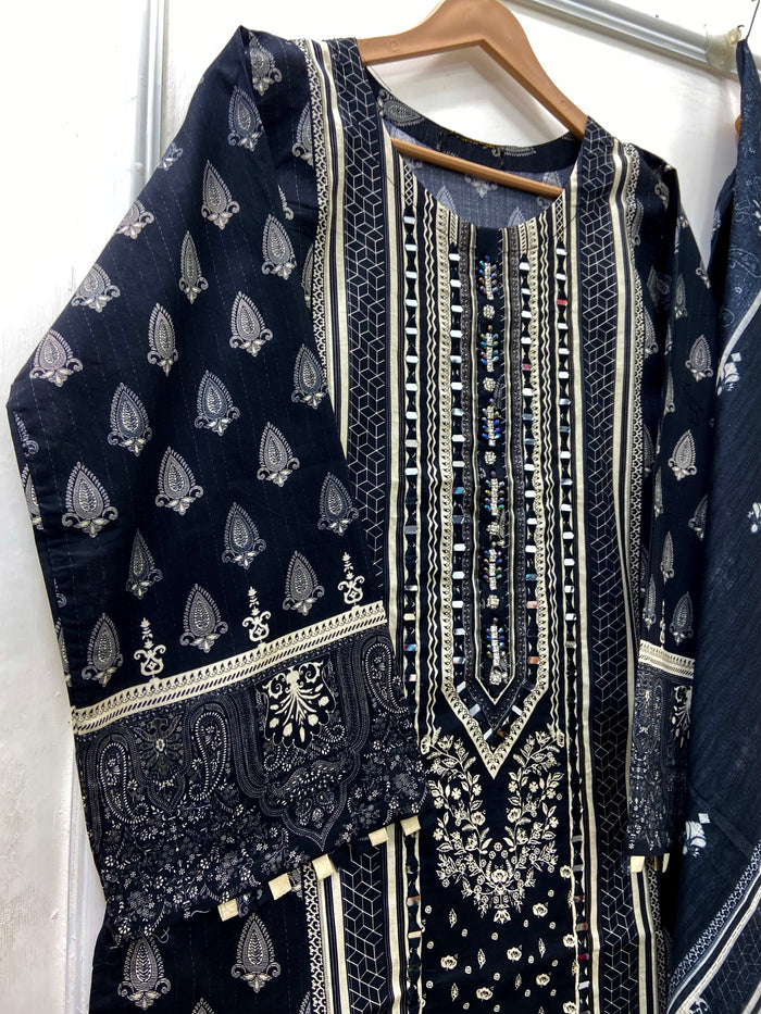 Noor-e-Aaina | 3PC Lawn D-573