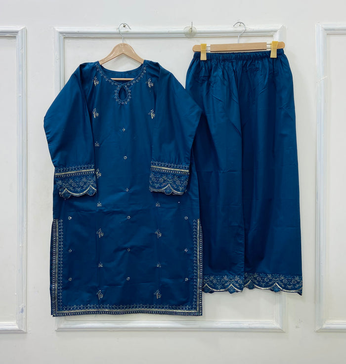 Noor-e-Eid 2PC (Cotton) D-538