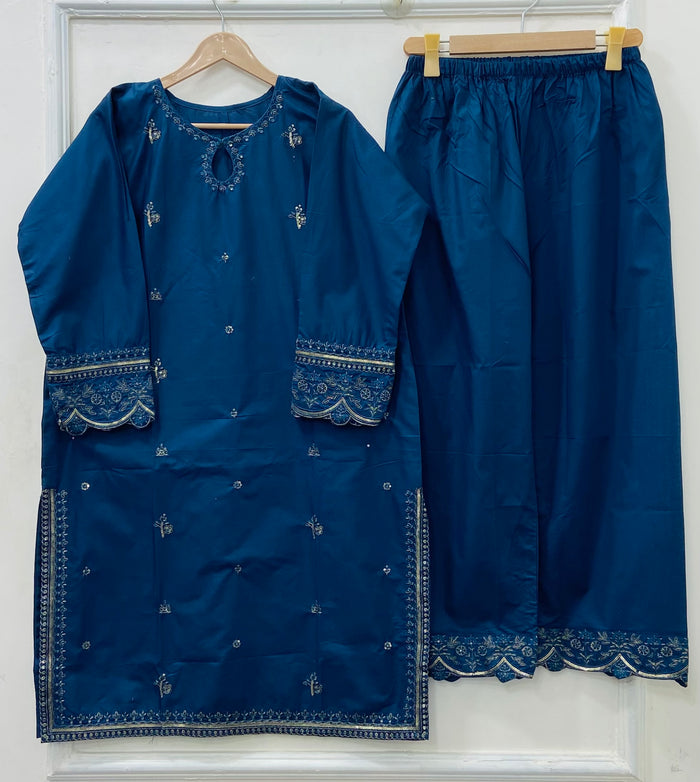 Noor-e-Eid 2PC (Cotton) D-538