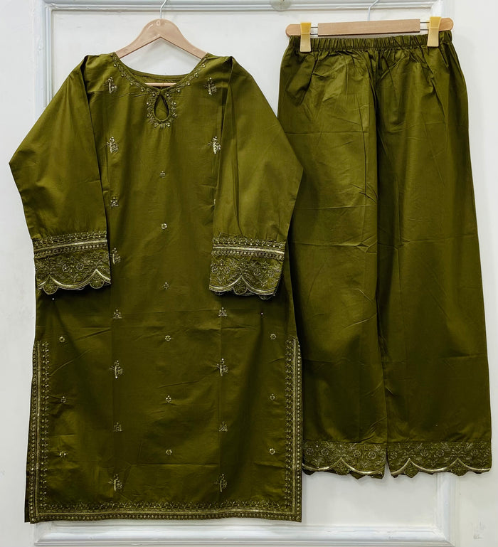 Noor-e-Eid 2PC (Cotton) D-538