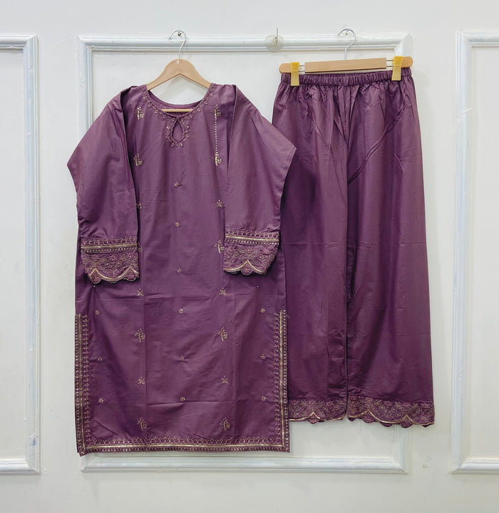 Noor-e-Eid 2PC (Cotton) D-538