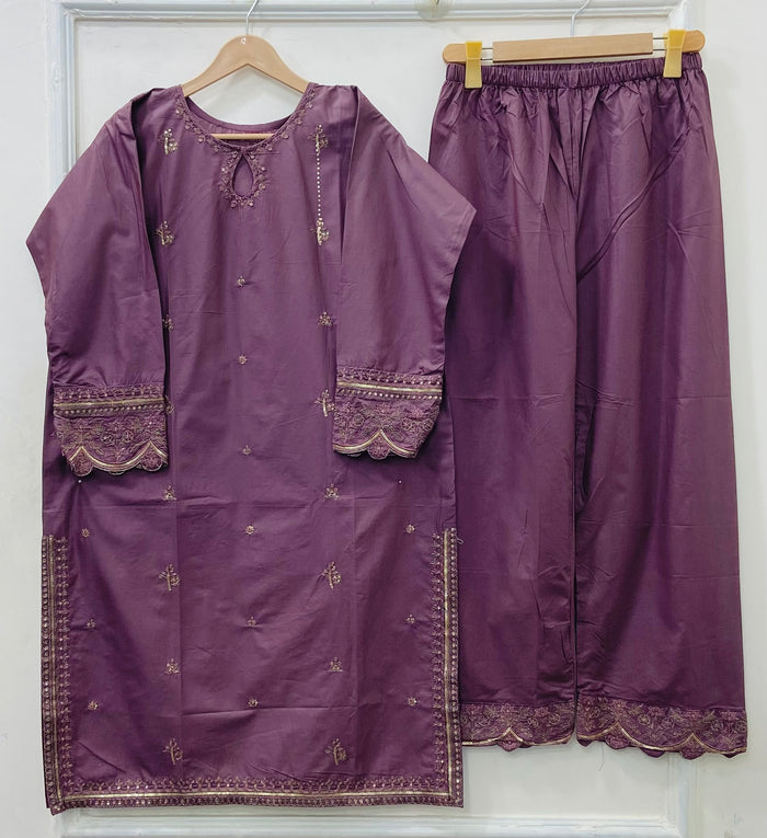 Noor-e-Eid 2PC (Cotton) D-538