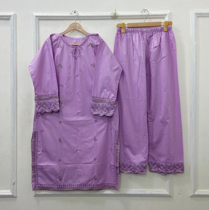Noor-e-Eid 2PC (Cotton) D-538