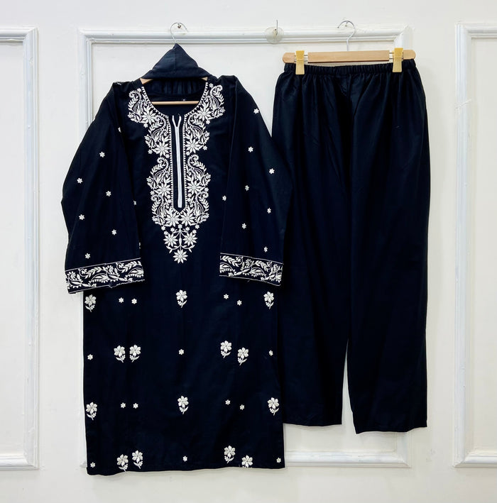Noor e Eid 3PC (Cotton) D-505