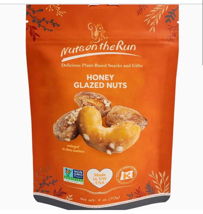 Nuts on the Run Honey Glazed Nuts