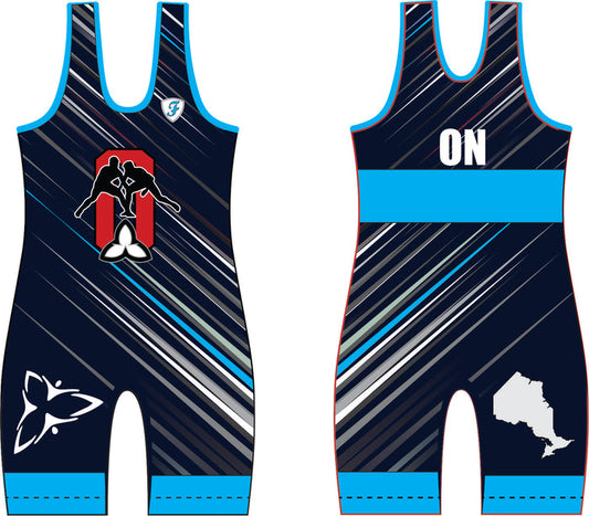 OAWA  Blue Competition Singlet  MALE