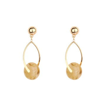 Open Drop w/ Stone Accent