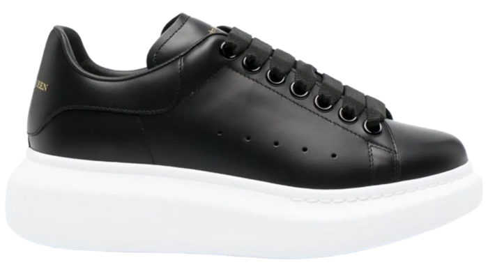 Alexander McQueen Oversized en Black con suela White
