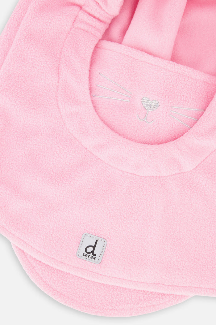 Oversized Polar Balaclava For Ski Helmet Pink-4