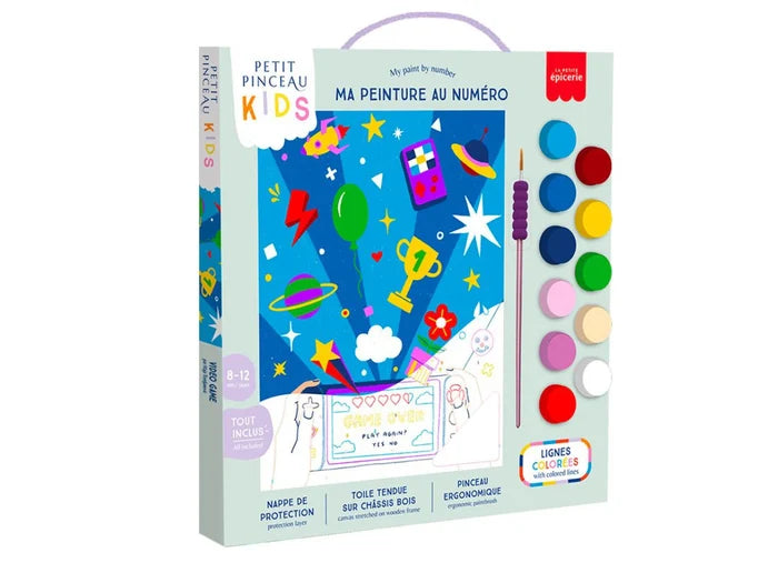 La Petite Epicerie - Paint-By-Number Kit - Video Game