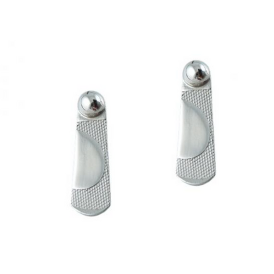 PANABO Silver/Pewter Earrings - Hope
