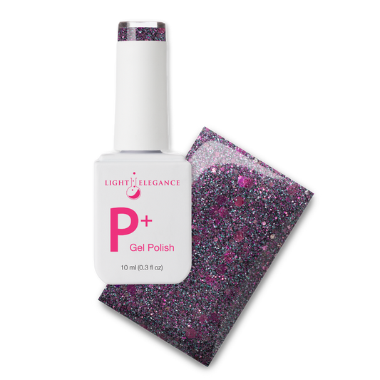 Part Time Pessimist ~ P+ Glitter Gel Polish | Light Elegance