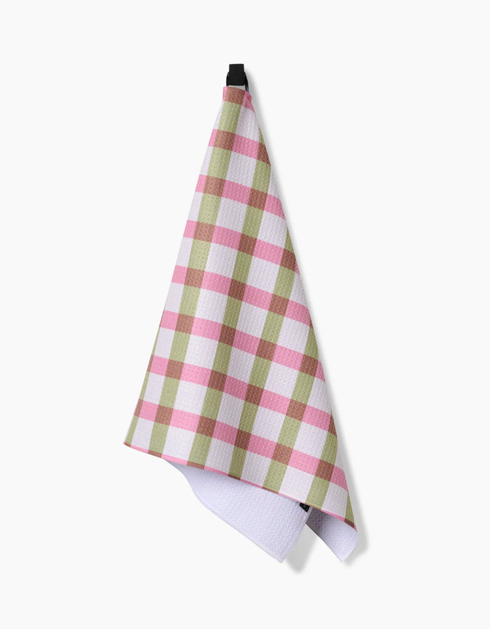 Patricia Plaid Tea Towel