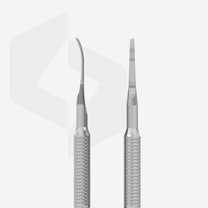 Pedicure toenail file - EXPERT 60 TYPE 3 (straight file and bent end file)-Abrasives-STALEKS PRO-Gel Essentialz