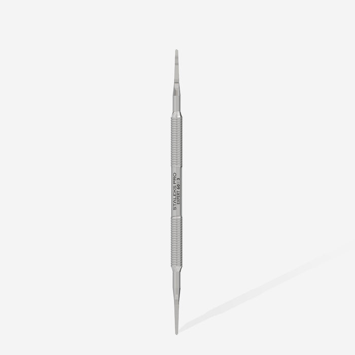 Pedicure toenail file - EXPERT 60 TYPE 3 (straight file and bent end file)-Abrasives-STALEKS PRO-Gel Essentialz