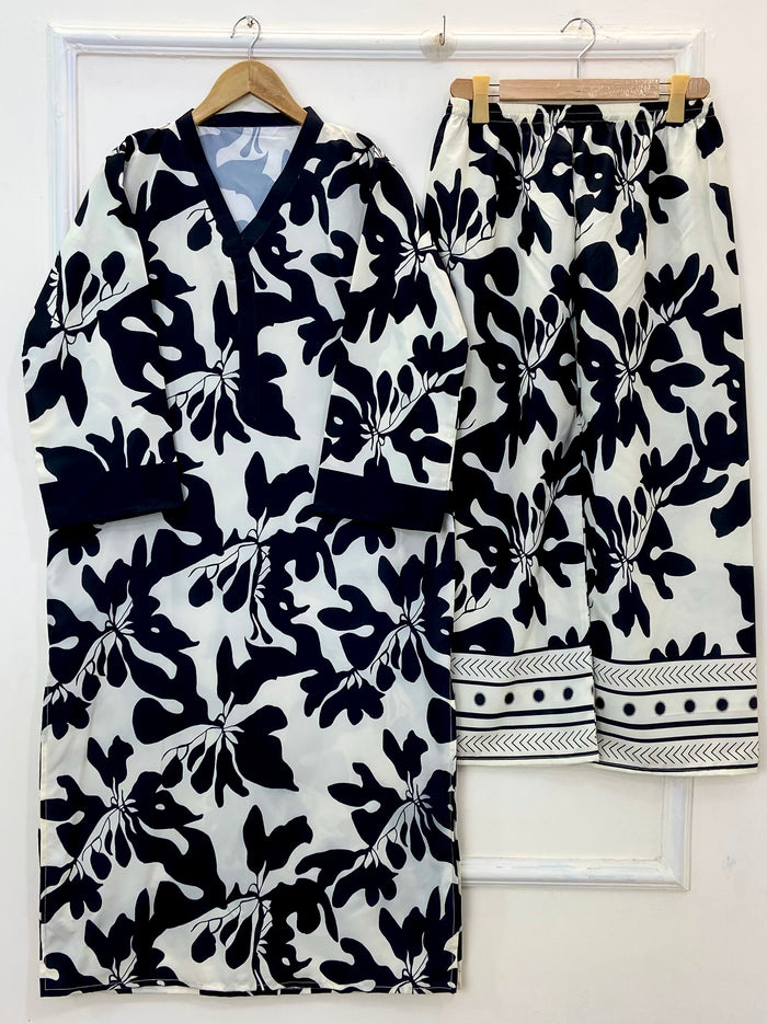 Penguin Co-Ord Set (Swiss Silk) D-207