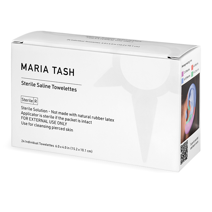 Piercing Aftercare Saline Wipes