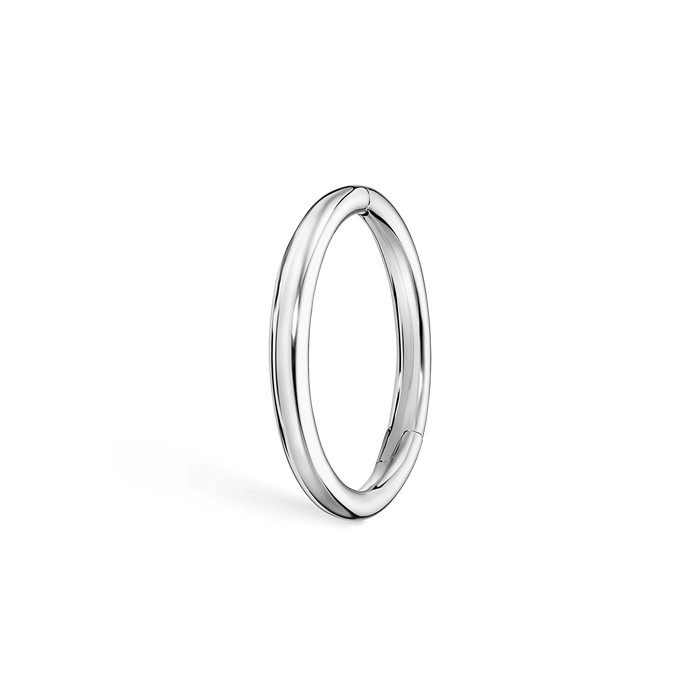 Plain Gold Hoop Earring