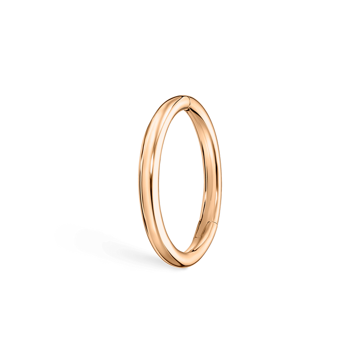 Plain Gold Hoop Earring