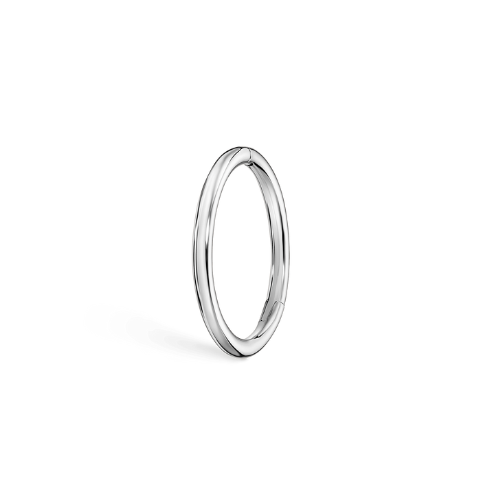 Plain Gold Hoop Earring