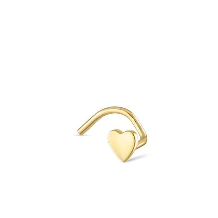 Yellow Gold / 3mm / Right Bend