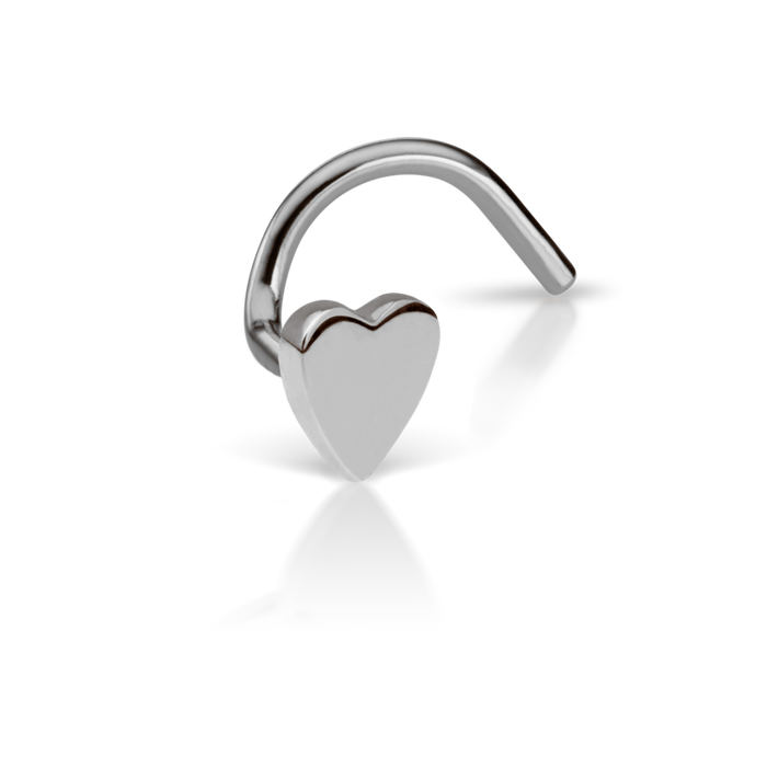 Plain Heart Nostril Screw