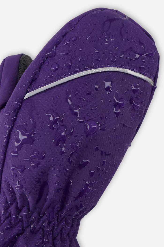 Play Baby Winter Mittens Dark Purple-3