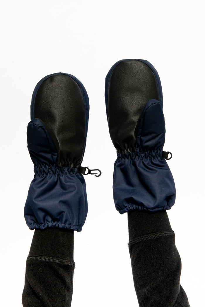 Play Baby Winter Mittens Navy Blue-2