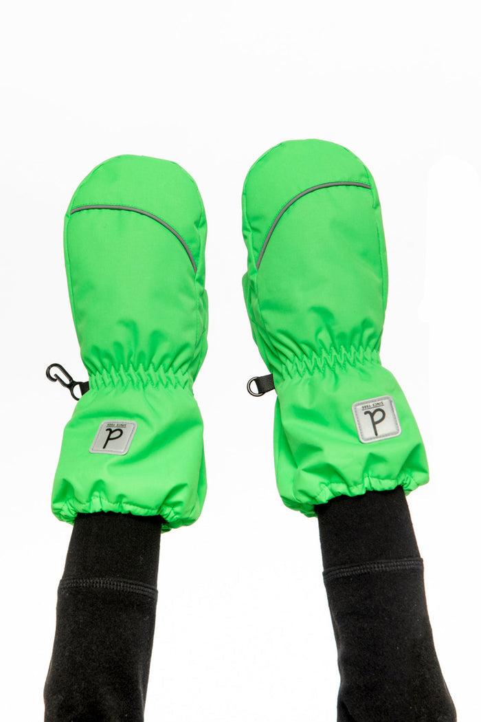 Play Winter Mittens Vibrant Green-1