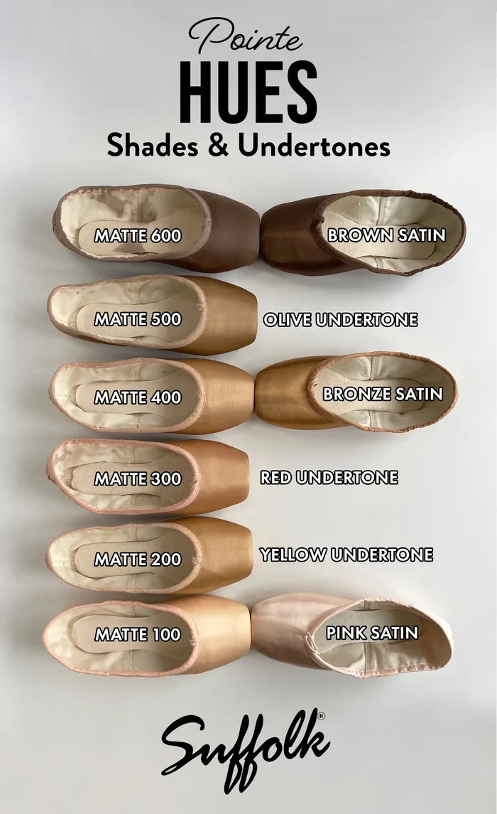 Pointe Shoe Hues