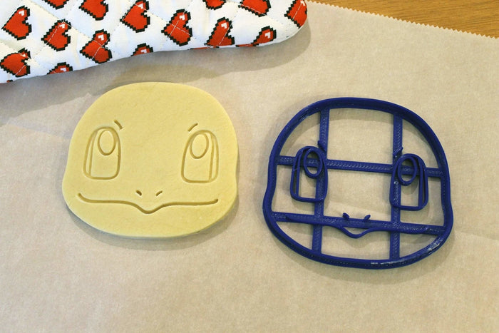 Pokemon Generation 1 Starter Cookie Cutters- Squirtle, Bulbasaur, Charmander, Pikachu, Eevee - LootCaveCo
