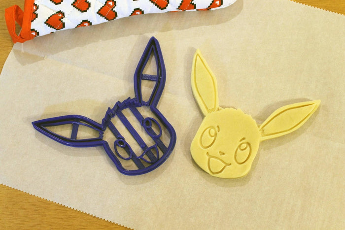 Pokemon Generation 1 Starter Cookie Cutters- Squirtle, Bulbasaur, Charmander, Pikachu, Eevee - LootCaveCo