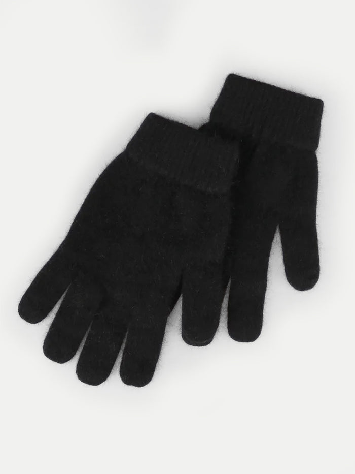 Possum Merino Gloves | Black-Image 1