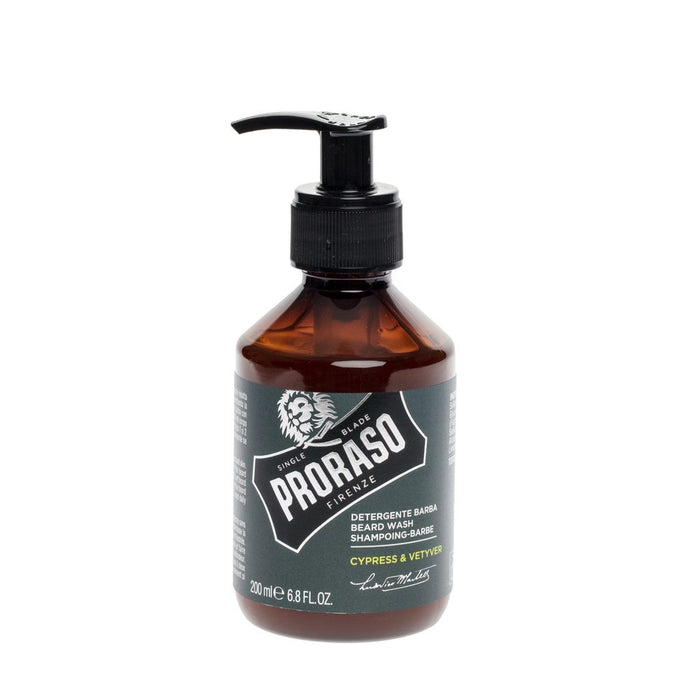 Proraso Cypress & Vetyver Beard Wash 6.8 fl. oz