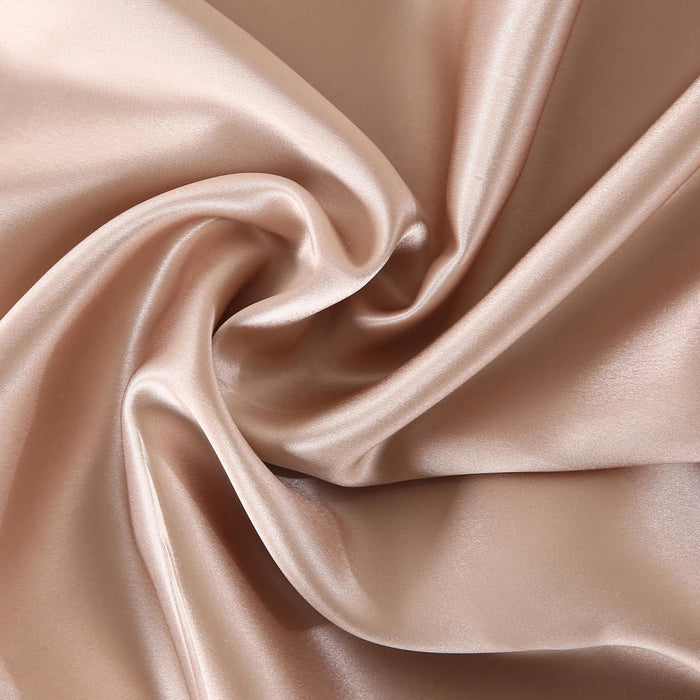 Queen Size 22 Momme Mulberry Silk Pillowcase: Champagne