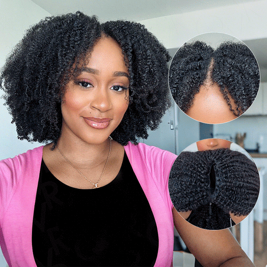 qvr human hair wigs v part wigs glueless wigs natural black for black women protective hairstyle