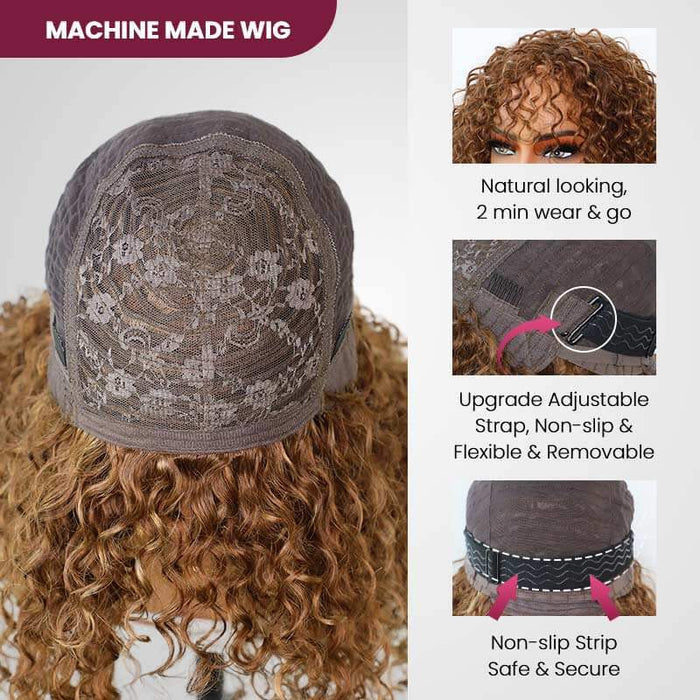 internal look of qvr glueless salt and pepper wigs, upgraded wig cap, breathable and secure