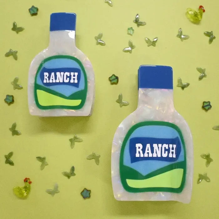Ranch Bottle Hair Clip