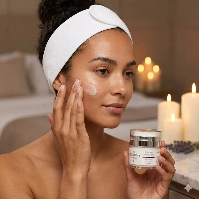 Restorative Organic Night Cream with Frankincense Oil skincare