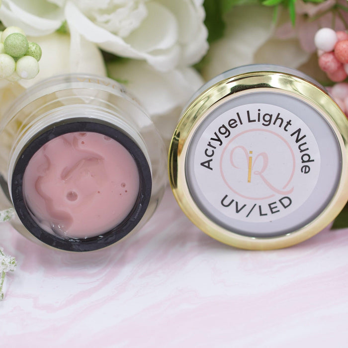 RI- Acrygel LIGHT NUDE-Acrygel-Red Iguana LLC-15g-Gel Essentialz