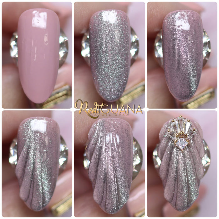RI- Silver Cat Eye Pigment-Pigments/Flakes/Chromes-Red Iguana LLC-Gel Essentialz