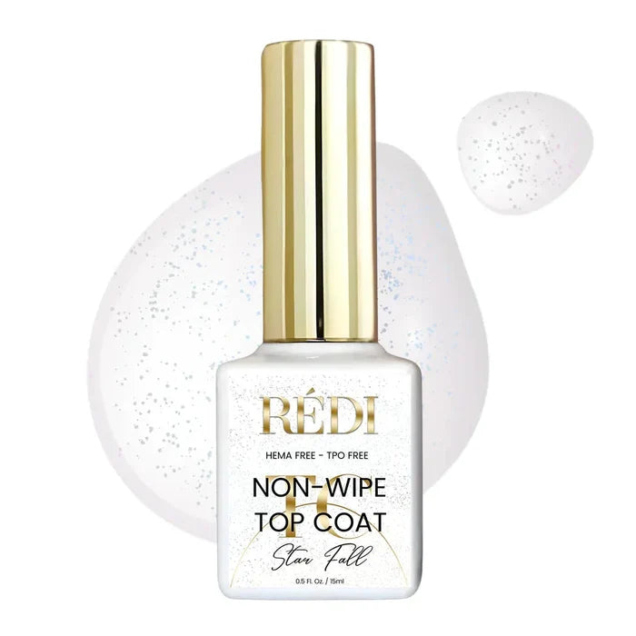RI- Top Coat Non-Wipe STAR FALL-Top Coats-Red Iguana LLC-Gel Essentialz