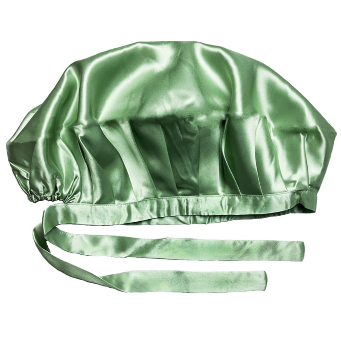 Sage 22 Momme Mulberry Silk Adjustable Bonnet