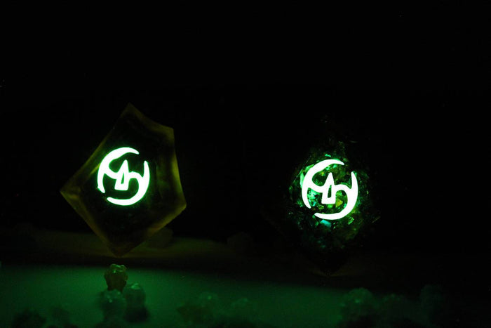 Twinkle Samurai FFXIV Glow in the Dark Soul Crystal/SAM Job Stone Final Fantasy XIV FF14 - LootCaveCo