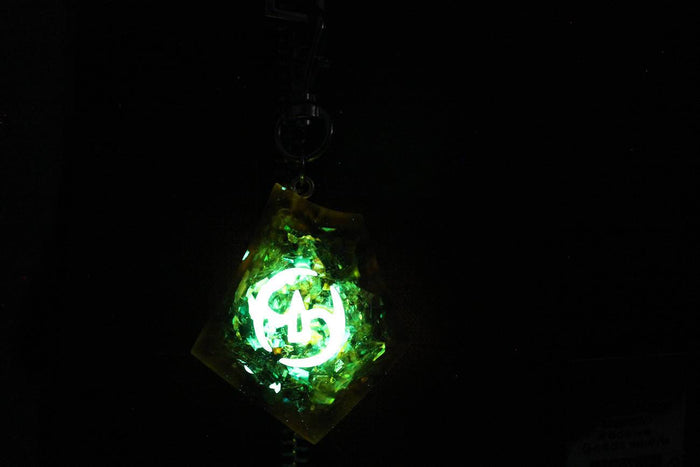 Twinkle Samurai FFXIV Glow in the Dark Soul Crystal/SAM Job Stone Final Fantasy XIV FF14 - LootCaveCo
