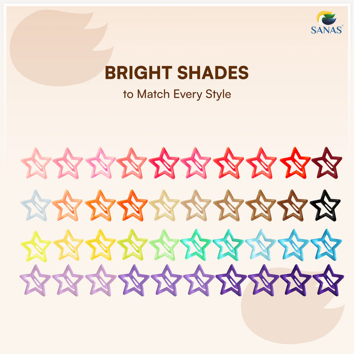 School Hair Accessories For Women Star Hair Clips