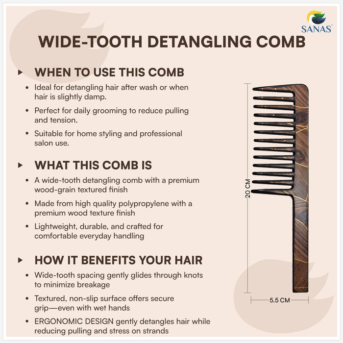 Hair Accessories for Women Wooden Comb Collection